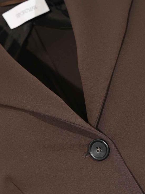 26FW 스포트막스 수트 자켓 26229160116E15 DARK BROWN - SPORTMAX