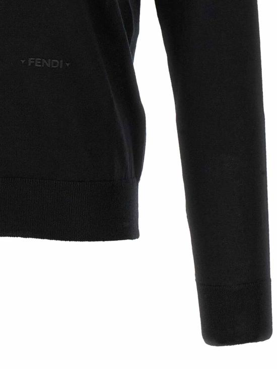 26FW 펜디 폴로 티셔츠 FZC188B1Q2F0QA1 BLACK - FENDI