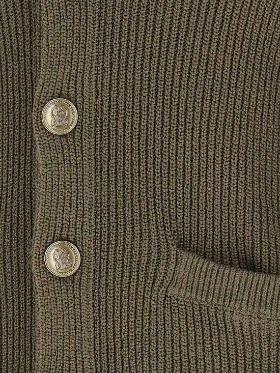 26FW 브루넬로 쿠치넬리 가디건 MNI709706C9758 GREEN - BRUNELLO CUCINELLI