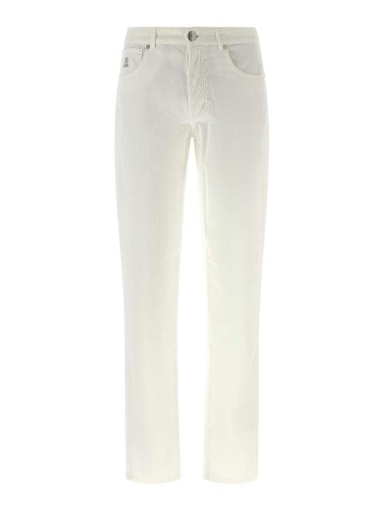 26FW 브루넬로 쿠치넬리 팬츠 M279NI1780C2200 WHITE