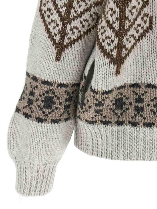 26FW 브루넬로 쿠치넬리 가디건 M52313406CLG06 MULTICOLOUR - BRUNELLO CUCINELLI
