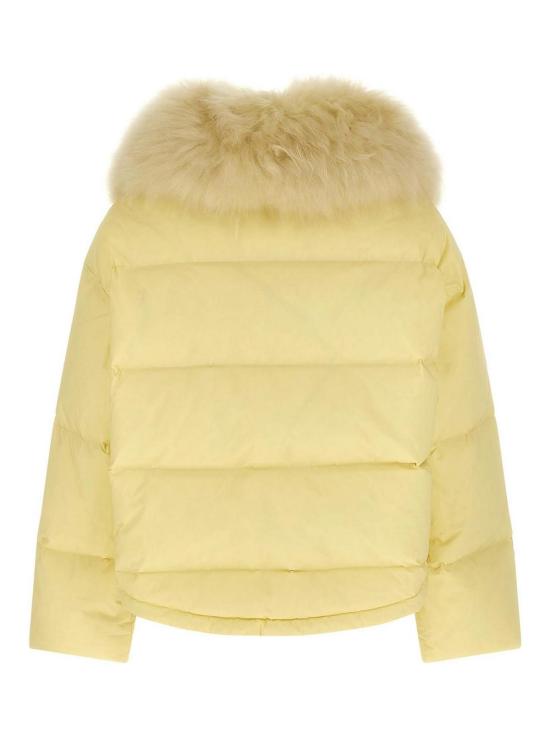 26FW 이브살로몬 패딩 27W26WFV01960U04WA1061 YELLOW - YVES SALOMON