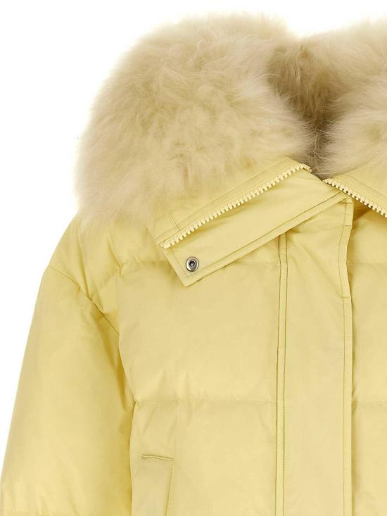 26FW 이브살로몬 패딩 27W26WFV01960U04WA1061 YELLOW - YVES SALOMON