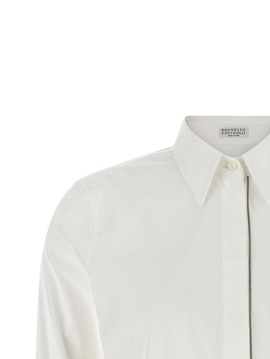26FW 브루넬로 쿠치넬리 셔츠 MP091MA626C159 WHITE - BRUNELLO CUCINELLI