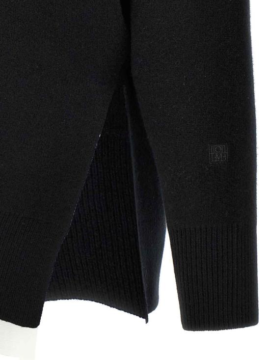  토템 탑 251WRT4626YA0132001 BLACK - TOTEME
