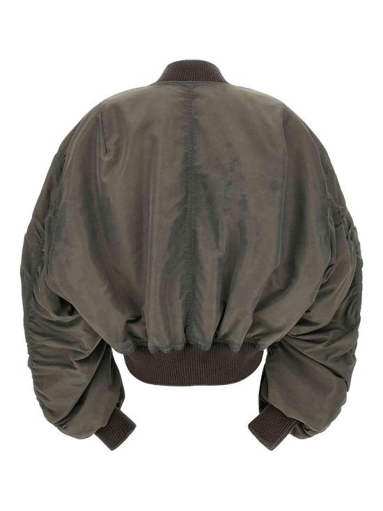 26FW 릭 오웬스 SECCHIA 플라이트 봄버 재킷 RR02F4792NBFDH378 GREY - RICK OWENS