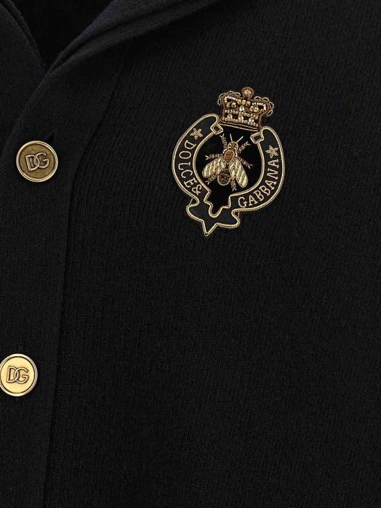 26FW 돌체앤가바나 가디건 GXVGPZJDVGIN0000 BLACK - DOLCE & GABBANA