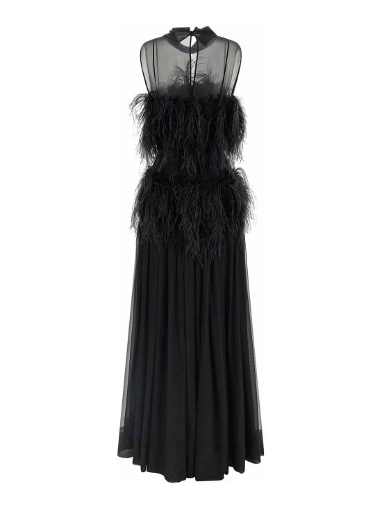 26FW 알베르타 페레티 원피스 042051150555 BLACK - ALBERTA FERRETTI