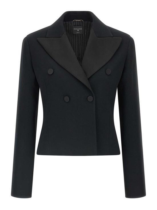 26FW 에르마노 설비노 수트 자켓 D496I719TEILM95708 BLACK