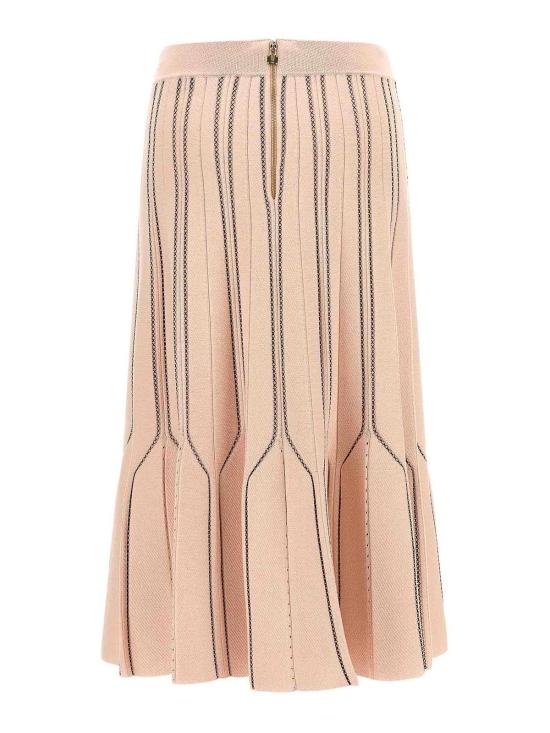26FW 엘리자베타프랜치 미디 스커트 GK11Q67E2EM3 NUDE NEUTRALS - ELISABETTA FRANCHI