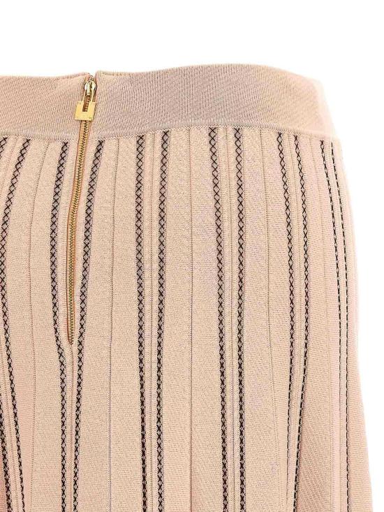 26FW 엘리자베타프랜치 미디 스커트 GK11Q67E2EM3 NUDE NEUTRALS - ELISABETTA FRANCHI