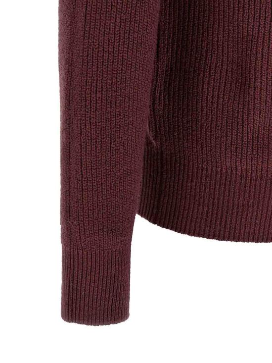 26FW 브루넬로 쿠치넬리 가디건 MNI709706C9763 DARK RED - BRUNELLO CUCINELLI