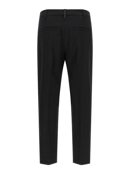 26FW 브루넬로 쿠치넬리 팬츠 MB176P8703C101 BLACK - BRUNELLO CUCINELLI