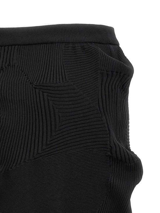 26FW 이세이 미야케 미디 스커트 IM68KG30515 BLACK - ISSEY MIYAKE