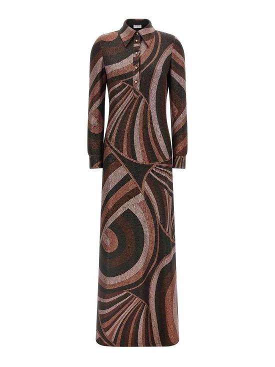 26FW 에밀리오푸치 미디 스커트 6UJI656U867011 DARK RED