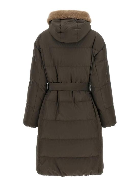 26FW 브루넬로 쿠치넬리 부댕 퀼팅 다운 재킷 MH5259618C028 GREEN - BRUNELLO CUCINELLI