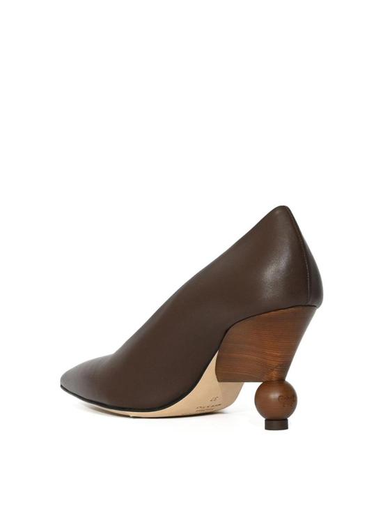 26FW 위켄드막스마라 힐/펌프스 26255260756E15 DARK BROWN - WEEKEND MAX MARA