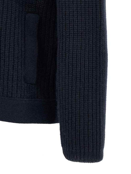  브루넬로 쿠치넬리 가디건 M22506206C2425 BLUE - BRUNELLO CUCINELLI