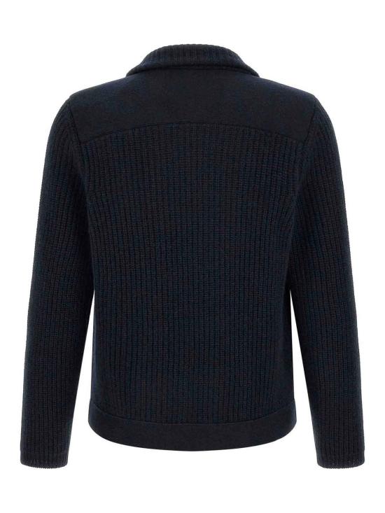 브루넬로 쿠치넬리 가디건 M22506206C2425 BLUE - BRUNELLO CUCINELLI