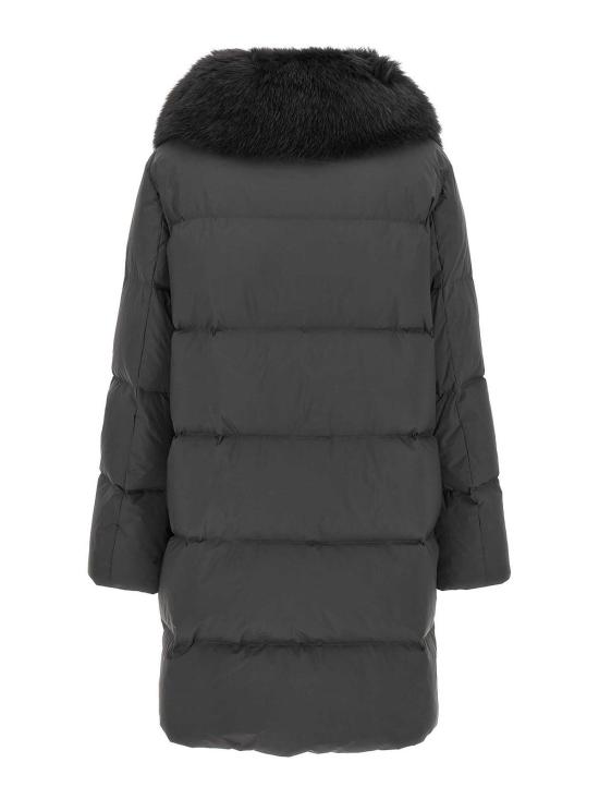 26FW 이브살로몬 트렌치 코트 27W27WFM01790U06WA9156 BLACK - YVES SALOMON