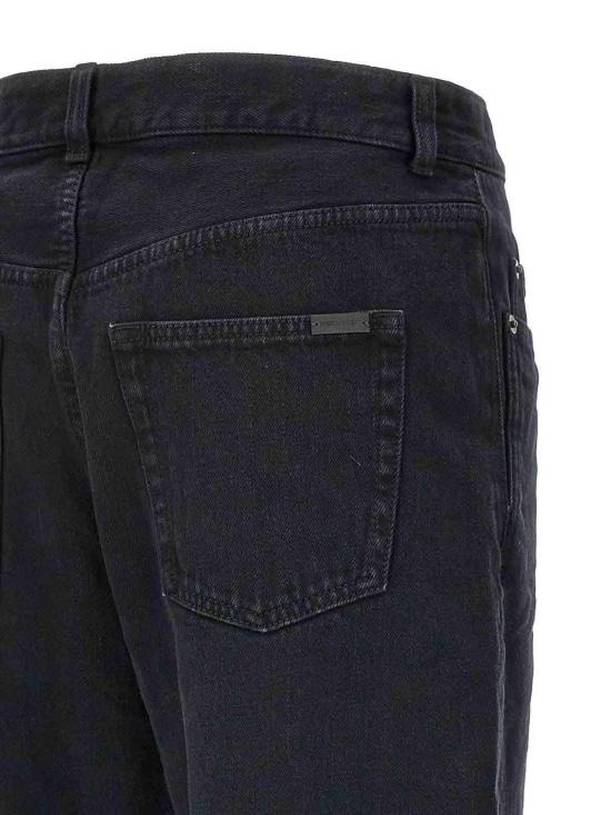  생로랑 스트레이트 팬츠 747651Y16PF1290 BLACK - SAINT LAURENT