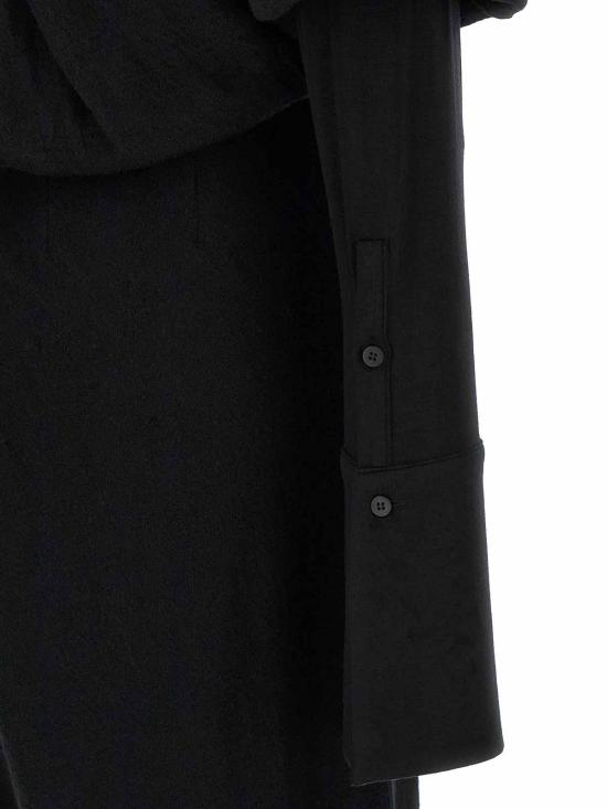 26FW 다크파크 미디 스커트 WDR16FAW600099 BLACK - DARKPARK