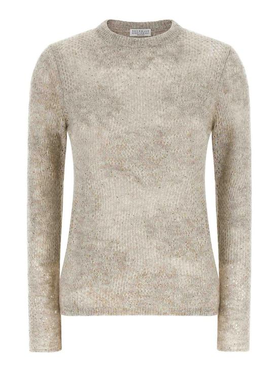  브루넬로 쿠치넬리 탑 MFA790100C9984 BEIGE