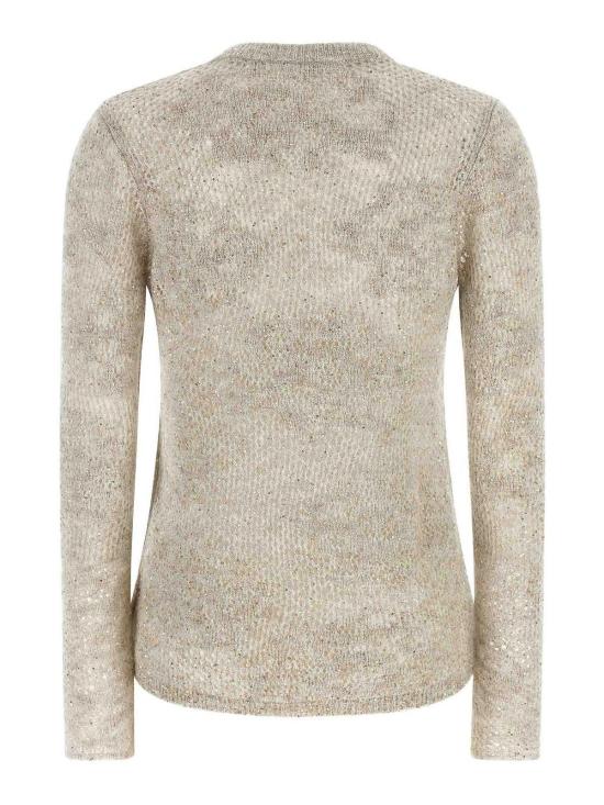  브루넬로 쿠치넬리 탑 MFA790100C9984 BEIGE - BRUNELLO CUCINELLI