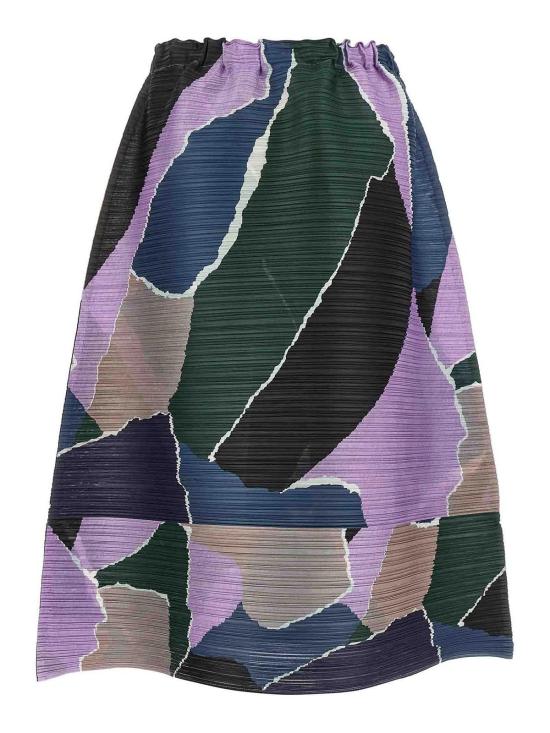 플리츠플리즈 미디 스커트 PP68JG69681 MULTICOLOUR - PLEATS PLEASE