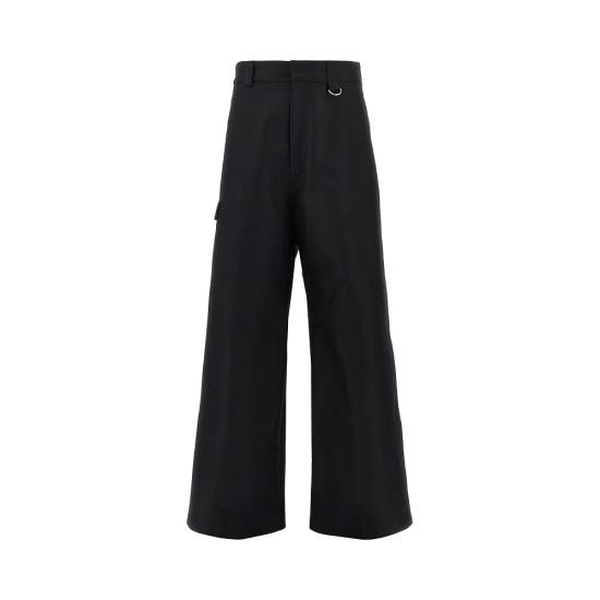 26FW 발렌시아가 루즈 핏 워크웨어 팬츠 A009K2TUP13 Black