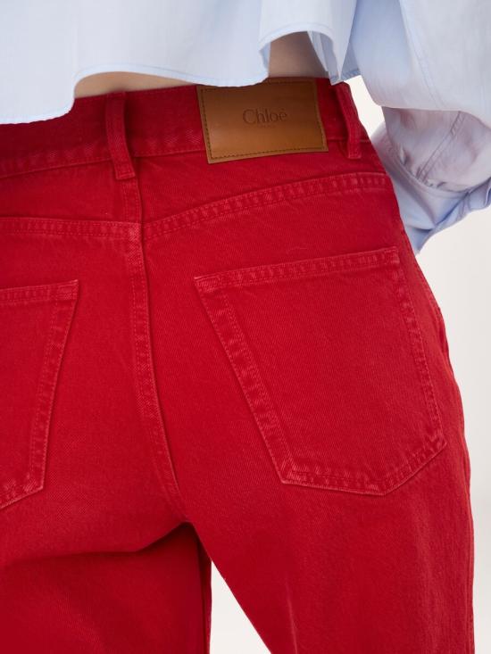 26FW 끌로에 팬츠 CH26WDP21159 656 ROSSO - CHLOE
