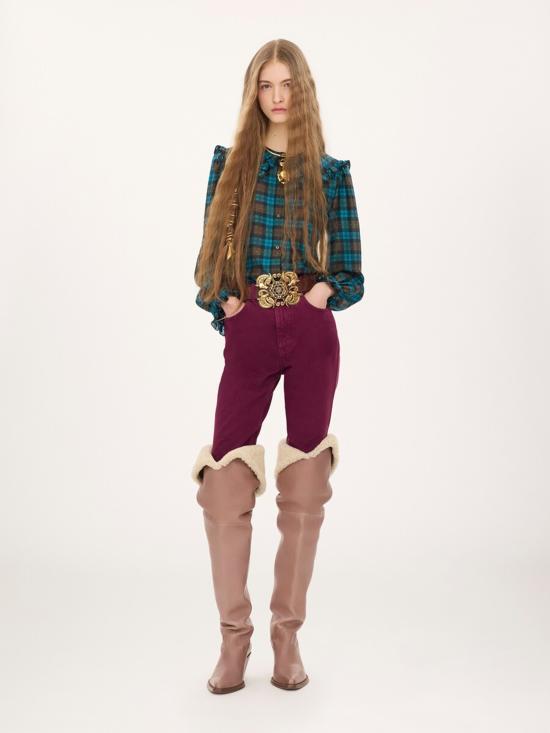 26FW 끌로에 팬츠 CH26WDP21159 53B VIOLA - CHLOE