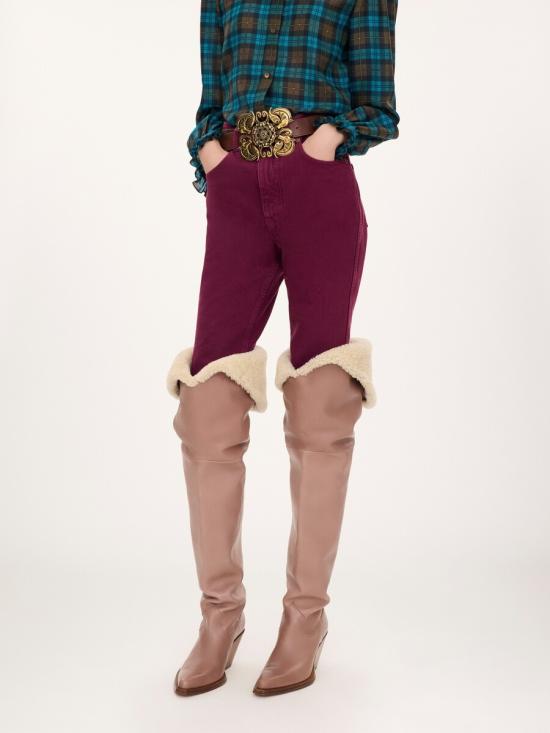 26FW 끌로에 팬츠 CH26WDP21159 53B VIOLA - CHLOE