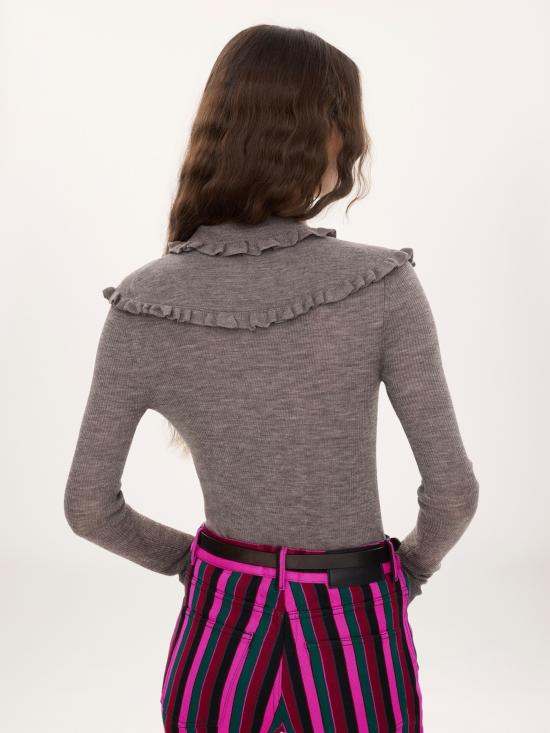 26FW 끌로에 스웨터 CH26WMP43580 01B GRIGIO - CHLOE