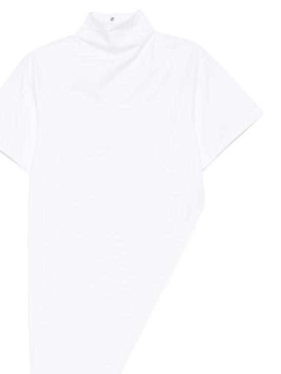26FW 알라이아 반팔 티셔츠 AA9I0033J103D 000 WHITE - ALAIA