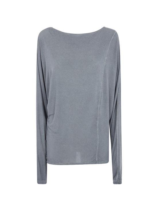26FW 우마 왕 긴팔 티셔츠 UW1035 STRETCH JERSUW840 GREY GREEN