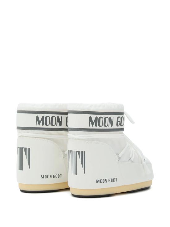 26FW 문부츠 아이콘 나일론 로우 부츠 1409340 A009 WHITE MONO - MOON BOOT