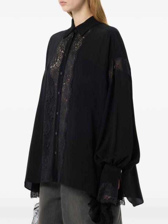 26FW 블루마린 셔츠 RF6090 T250422222 NERO - BLUMARINE