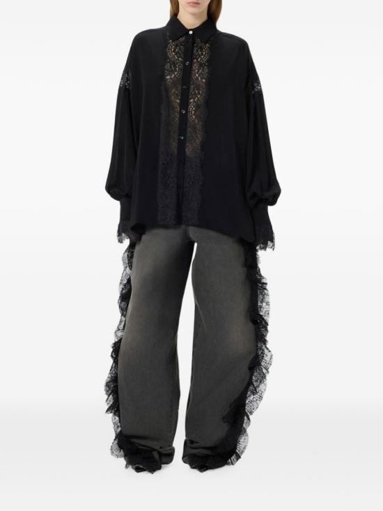 26FW 블루마린 셔츠 RF6090 T250422222 NERO - BLUMARINE