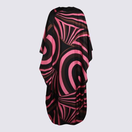 26FW 에밀리오푸치 미디 원피스 6URL50 6U751010 BROWN CORAL - EMILIO PUCCI
