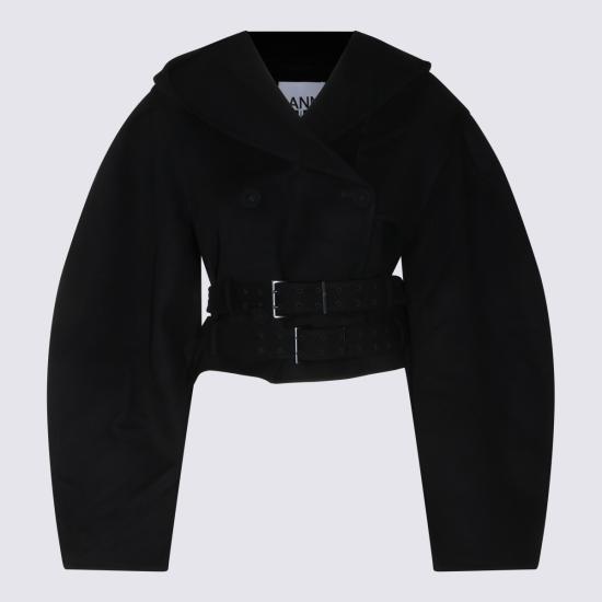 26FW 가니 자켓 A1130029 099 BLACK