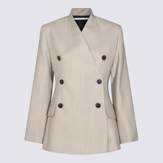 26FW 씨오 수트 자켓 6180RWDOF26 238 OATMEAL MELANGE