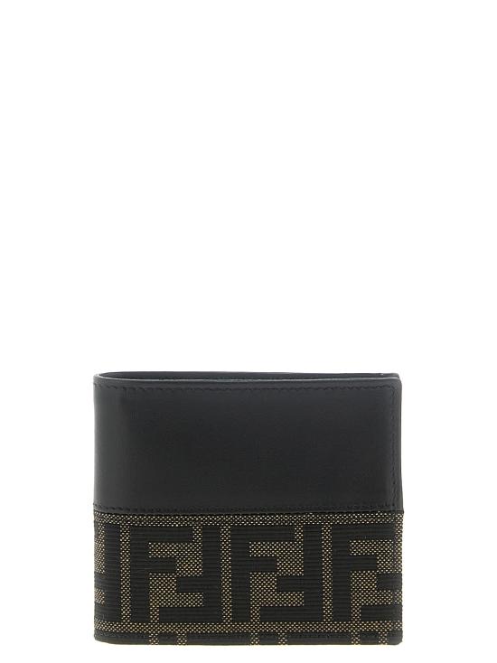26FW 펜디 FF 바이폴드 월렛 7M0169B139F0XLL Black