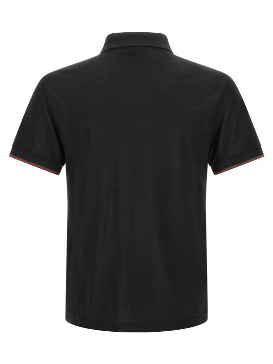 26FW 구찌 폴로 티셔츠 A005VNXJH5R1000 Black - GUCCI