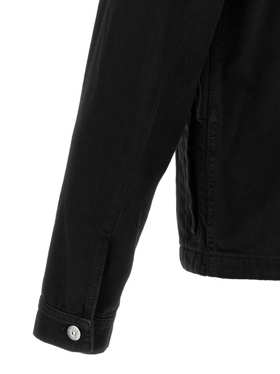 26FW 스톤 아일랜드 블루 린스 버튼 디테일 코치 재킷 L2S144100006S0J24V0029 Black - STONE ISLAND