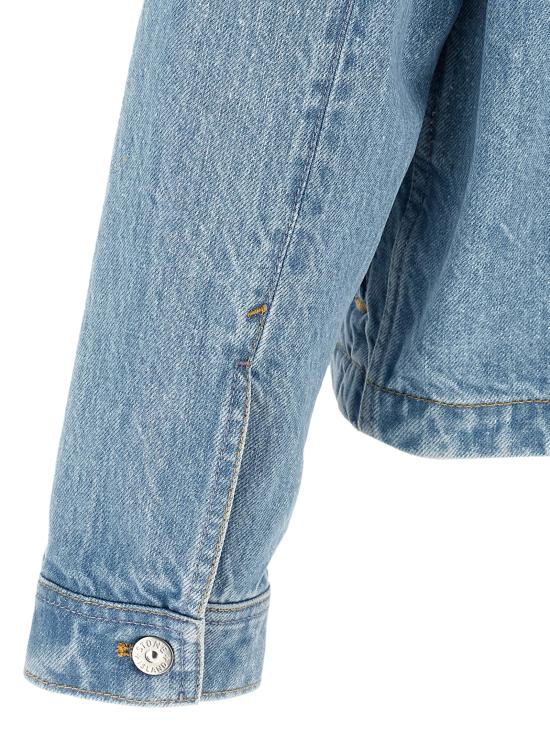 26FW 스톤 아일랜드 블루 린스 버튼 디테일 코치 재킷 L2S144100006S0J33VJ204 Light Blue - STONE ISLAND
