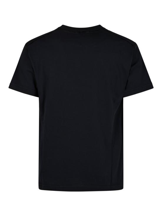 26FW 스톤 아일랜드 오가닉 코튼 저지 피사토 이펙트 슬림핏 티셔츠 2100026 S0057V0020 NAVY BLUE - STONE ISLAND