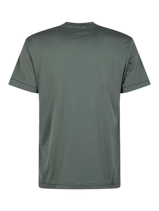 26FW 스톤 아일랜드 로고 패치 반소매 티셔츠 2100027 S0013V005T OCEAN GREEN - STONE ISLAND