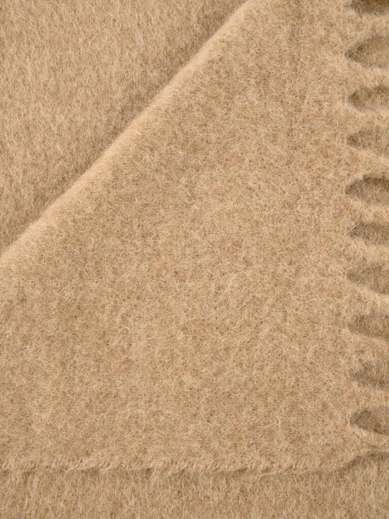 26FW 아미 알파카 아미 드 꾀흐 스카프 USF673 AW0004A184 BEIGE MASTIC - AMI