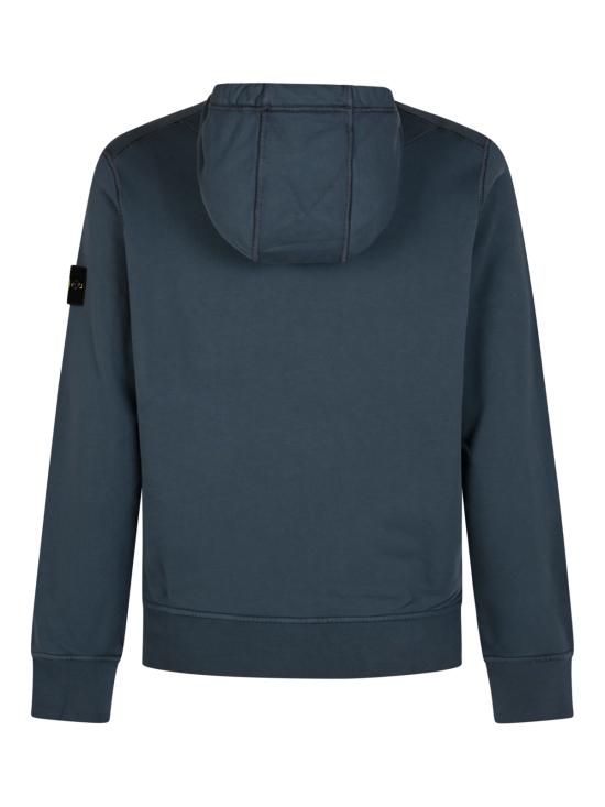 26FW 스톤 아일랜드 오가닉 코튼 플리스 레귤러핏 후드 스웨트셔츠 6100062 S0051V002E SLATE BLUE - STONE ISLAND